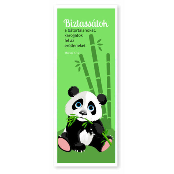 Bíztassátok a bátortalanokat, igés könyvjelző