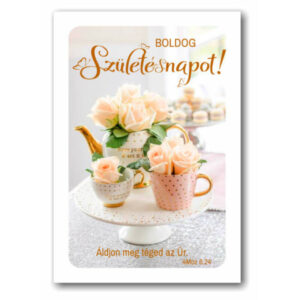 Boldog születésnapot!, igés kártya