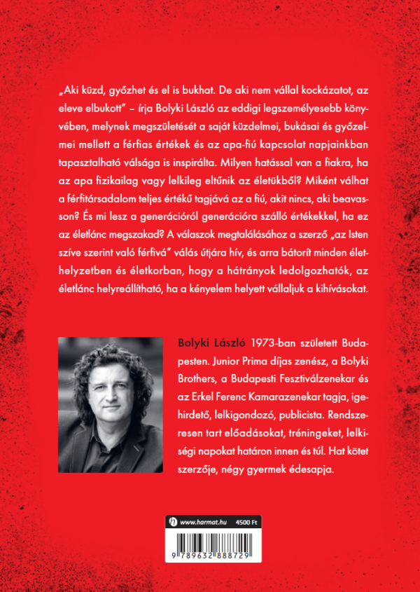 Bolyki László: Apák és fiúk ~ A férfivá válás útján, könyv