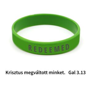 Redeemed (Megváltott), szilikon karkötő