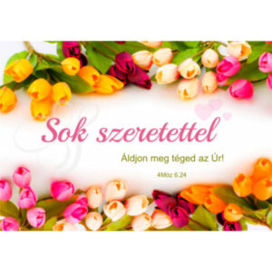 Sok szeretettel, igés kártya