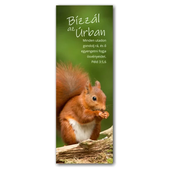 Bízzál az Úrban, igés könyvjelző