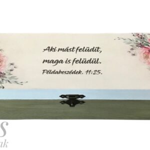 Aki mást felüdít, maga is felüdül, igés teásdoboz