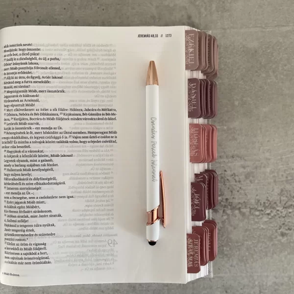 Csendes Percek Istennel, golyóstoll