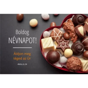 Boldog NÉVNAPOT!, igés kártya