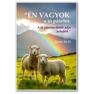Én vagyok a jó pásztor, igés kártya