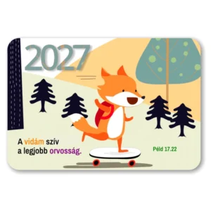 Igés kártyanaptár 2027