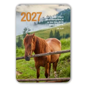 Igés kártyanaptár 2027